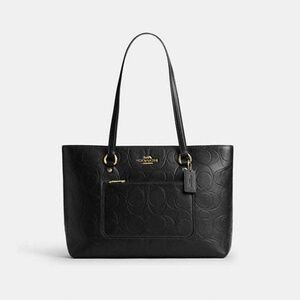 Station Tote Bag In Signature Leather